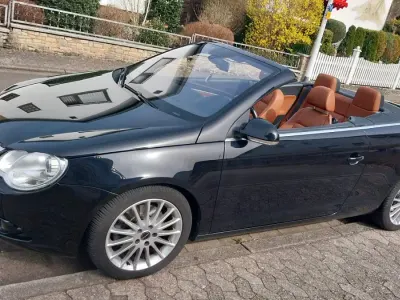 Gebraucht VW Eos Edition 250 PS (183 kW) 2007 Schwarz Cabrio
