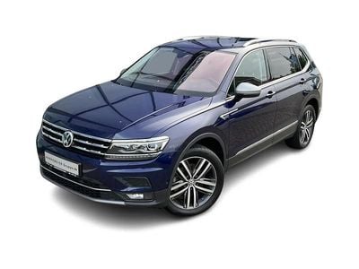 Gebraucht VW Tiguan Allspace Highline 200 PS (147 kW) 2021 Blau SUV