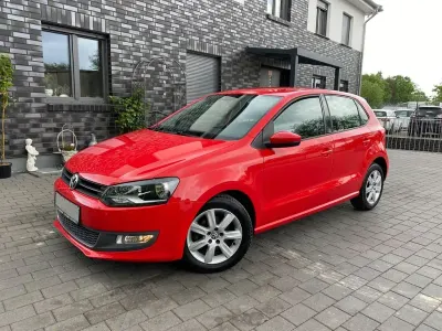 Brugt VW Polo Highline 86 HK (63 kW) 2010 Rød Hatchback