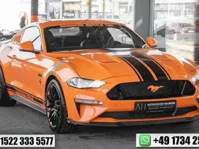 Second-hand Ford Mustang GT Fastback 449 CP (330 kW) 2021 Portocaliu