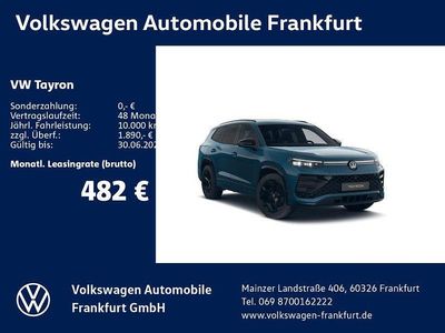 Ny VW Tayron R-line 204 HK (150 kW) 2026 SUV