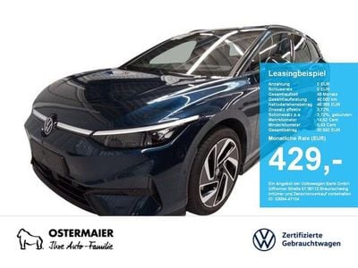 Aquamarinblau metallic Gebraucht 2025 VW ID.7 Pro Kombi | 46.365 € (Guter Preis)