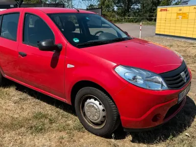 Gebraucht Dacia Sandero 75 PS (55 kW) 2007 Rot Limousine