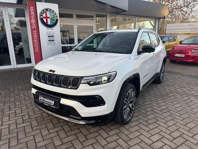 Neu Jeep Compass Summit 129 PS (94 kW) 2025 Weiß SUV