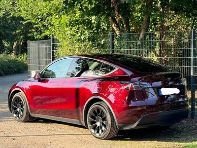 Rot Gebraucht 2023 Tesla Model Y Long Range AWD SUV | 42.500 € (Teuer)