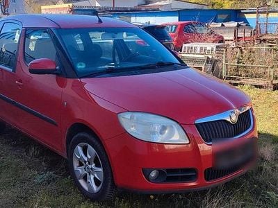 Gebraucht Skoda Roomster 85 PS (62 kW) 2007 Rot Van / Kleinbus