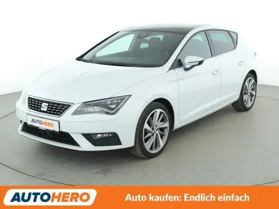 Gebraucht Seat Leon XCELLENCE 150 PS (110 kW) 2020 Weiß Limousine