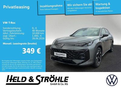 Nuova VW T-Roc R-line 150 CV (110 kW) 2026 Grigio SUV