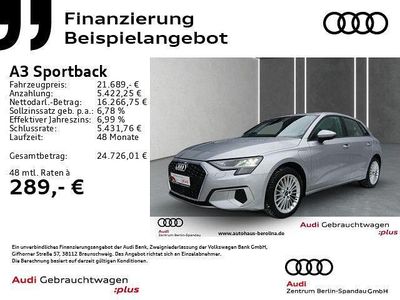 Gebraucht Audi A3 204 PS (150 kW) 2022 Silber Limousine