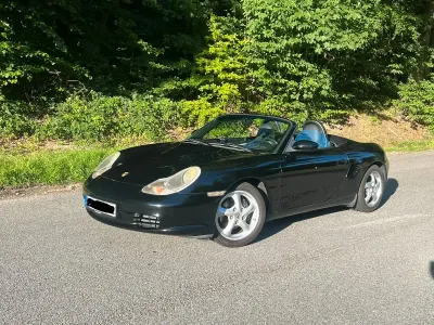 Gebraucht Porsche Boxster 228 PS (167 kW) 2003 Schwarz Cabrio