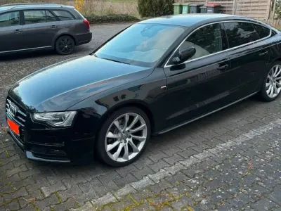 Gebraucht Audi A5 S-Line 170 PS (125 kW) 2015 Schwarz Coupé