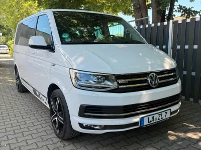 Gebraucht VW Multivan Highline 198 PS (145 kW) 2019 Weiß Van / Kleinbus