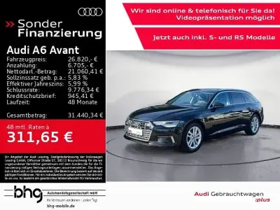 Gebraucht Audi A6 Design 204 PS (150 kW) 2023 Schwarz Kombi