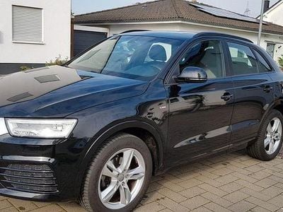 Usata Audi Q3 S-Line 150 CV (110 kW) 2016 Nero SUV