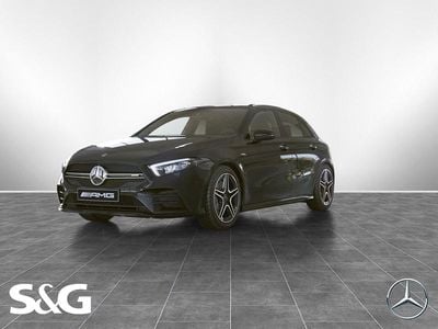 Gebraucht Mercedes A35 AMG AMG 306 PS (225 kW) 2020 Metalliclack kosmosschwarz Limousine