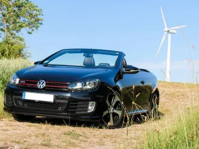 Gebraucht VW Golf Cabriolet GTI 220 PS (161 kW) 2016 Schwarz Cabrio