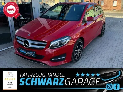 Brugt Mercedes B200 136 HK (100 kW) 2018 Rød MPV