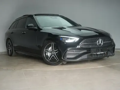 Gebraucht Mercedes C220 AMG 200 PS (147 kW) 2023 Schwarz Limousine