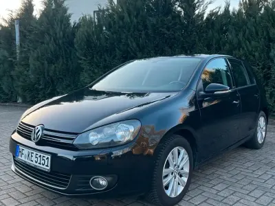 Gebraucht VW Golf VI Style 122 PS (89 kW) 2011 Schwarz Kleinwagen