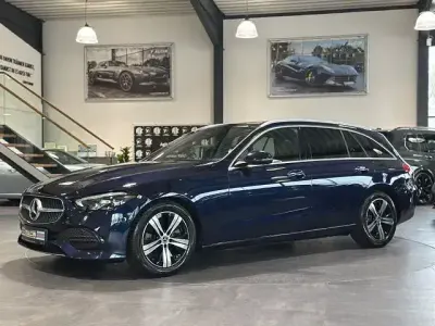 Gebraucht Mercedes C200 204 PS (150 kW) 2021 Blau Kombi