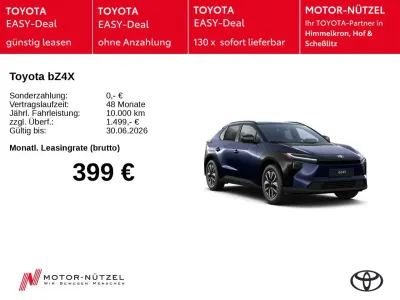 Neu Toyota bZ4X Comfort 122 kW (167 PS) 2026 Dark blue metallic SUV