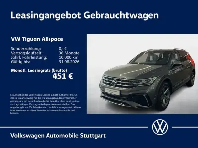 Gebraucht VW Tiguan Allspace R-line 200 PS (147 kW) 2023 Platinum grey metallic SUV
