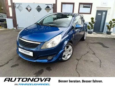 Gebraucht Opel Corsa 80 PS (58 kW) 2008 Blau Kleinwagen