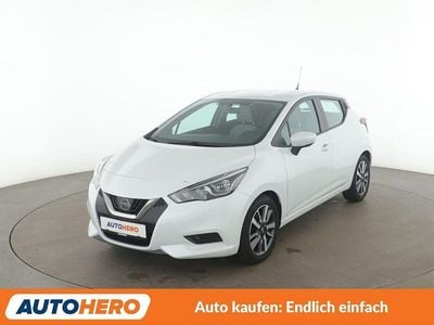 Gebraucht Nissan Micra Acenta 90 PS (66 kW) 2018 Weiß Limousine
