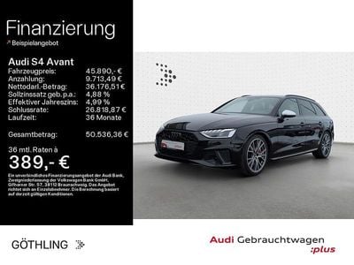 Mythosschwarz metallic Gebraucht 2022 Audi S4 Sport Kombi | 45.890 € (Fairer Preis)