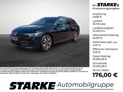 Gebraucht VW Golf VIII Goal 150 PS (110 kW) 2025 Grenadillschwarz metallic Kombi