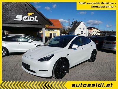 Gebraucht Tesla Model Y Performance 392 kW (534 PS) 2022 Weiß SUV