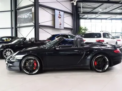 Gebraucht Porsche 997 Turbo 549 PS (403 kW) 2008 Schwarz Cabrio
