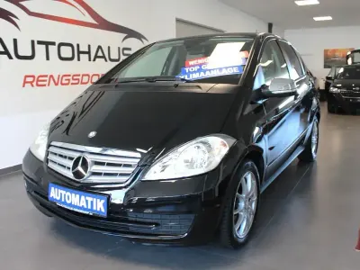 Brugt Mercedes A160 95 HK (69 kW) 2012 Sort Sedan