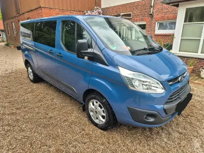 Occasion Ford Transit Custom 150 ch (110 kW) 2012 Bleue Monospace
