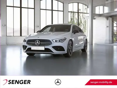 Gebraucht Mercedes CLA220 AMG line 190 PS (139 kW) 2022 Weiß Coupé