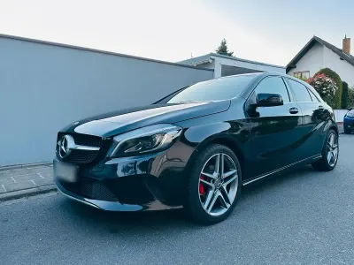 Brugt Mercedes A180 AMG 109 HK (80 kW) 2017 Sort Hatchback