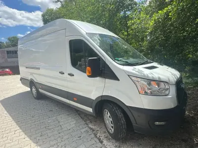 Gebraucht Ford Transit 131 PS (96 kW) 2020 Weiß Van / Kleinbus