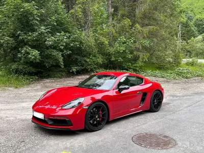 Gebraucht Porsche 718 Cayman GTS 400 PS (294 kW) 2022 Rot Coupé