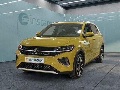 Usata VW T-Cross R-line 116 CV (85 kW) 2024 Giallo SUV