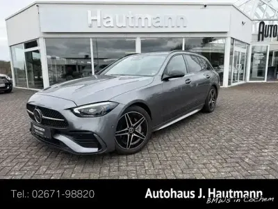 Gebraucht Mercedes C300 Business 286 PS (210 kW) 2022 Selenitgrau  metalliclack Kombi