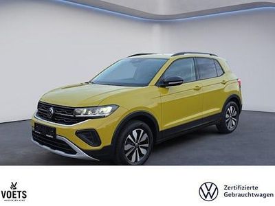 Gebraucht VW T-Cross Goal 95 PS (69 kW) 2025 Gelb SUV