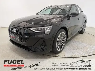 Gebraucht Audi e-tron Sportback S-Line 300 kW (408 PS) 2023 Mythosschwarz metallic SUV