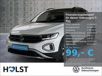 Gebraucht VW T-Roc Goal 150 PS (110 kW) 2025 Weiß SUV