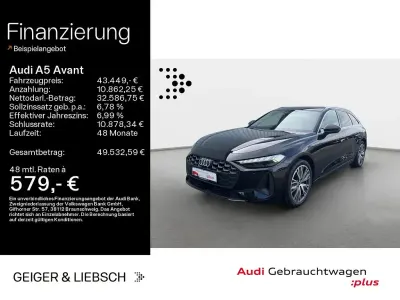 Gebraucht Audi A5 Sport 204 PS (150 kW) 2025 Mythosschwarz metallic Kombi