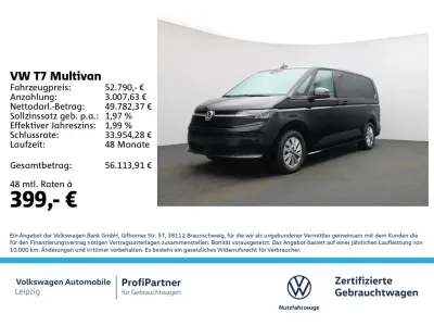 Gebraucht VW Multivan Life 150 PS (110 kW) 2025 Schwarz Van / Kleinbus