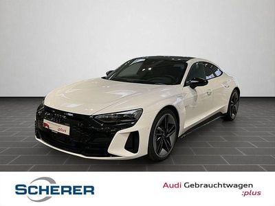 Ibisweiß Gebraucht 2022 Audi e-tron GT quattro Ambiente Limousine | 67.490 € (Superpreis)