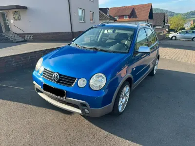 Gebraucht VW Polo Cross Edition 54 PS (39 kW) 2004 Blau Kleinwagen