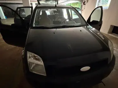 Gebraucht Ford Fusion 101 PS (74 kW) 2004 Blau Kleinwagen