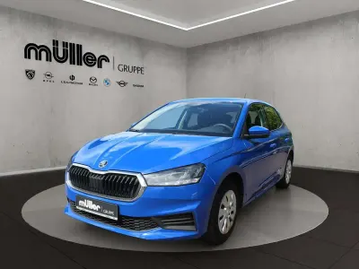 Gebraucht Skoda Fabia Easy 65 PS (47 kW) 2023 Blau Kleinwagen