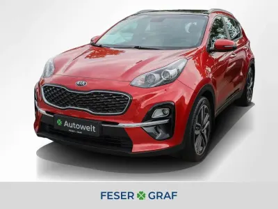 Gebraucht Kia Sportage Spirit 136 PS (100 kW) 2019 Rot SUV